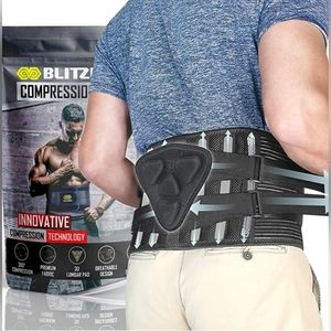 BLITZU Mens Lower Back Brace